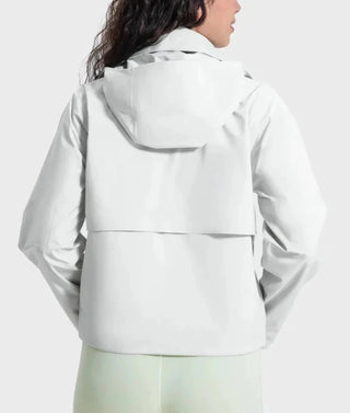 Windbreaker Detachable Hood Jacket